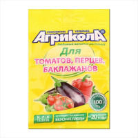 Fertilizer for tomatoes, peppers, eggplants «Agricola» - 50 grams