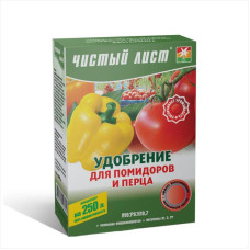 Удобрение для помидоров и перца «Чистый Лист» - 300 грамм