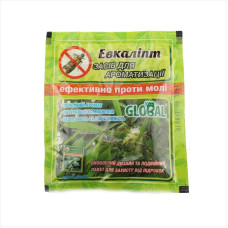 Moth repellent, tablets with eucalyptus scent - 10 pc.
