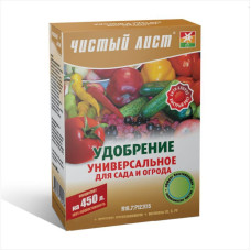 Добриво кристалічне добриво для саду та городу «Чистий лист» – 300 грамів