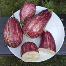 Eggplant seeds «Striped Voyage»